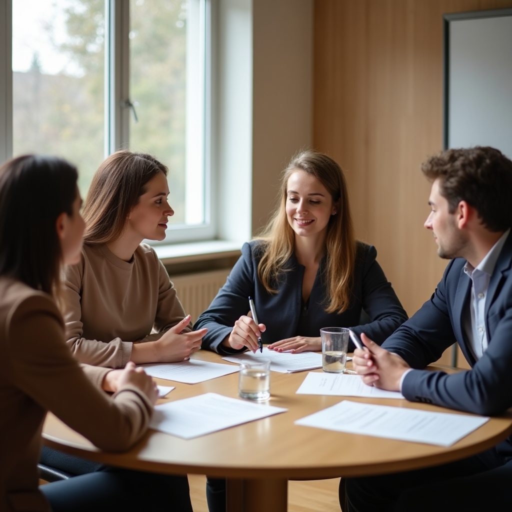 Sudionici radionice u grupnoj raspravi